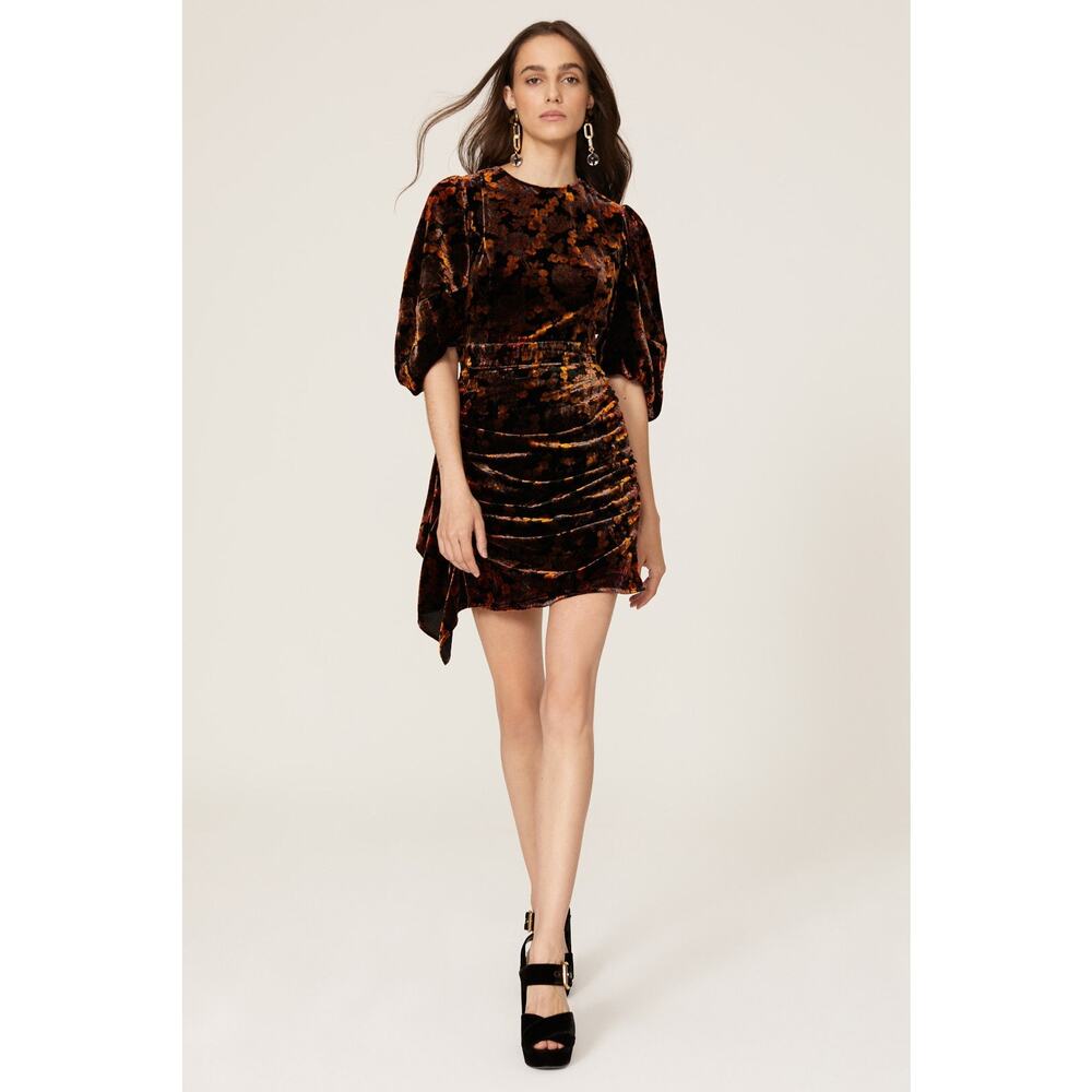 RHODE - Pia Velvet Dress - Size Large